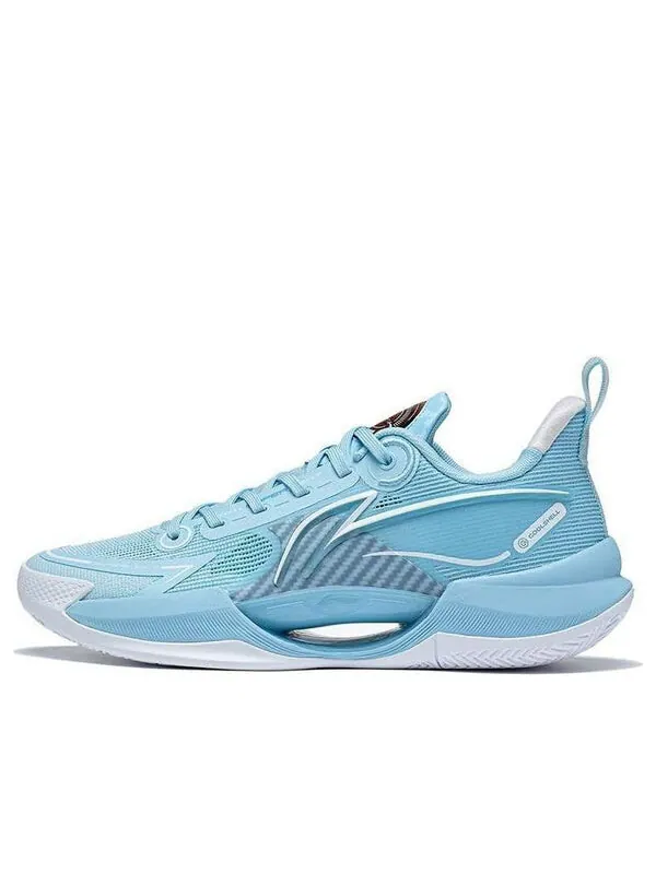 Кроссовки суперлегкие v2 Li-Ning — изображение 1 из 4, синий/белый
