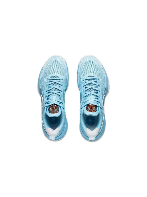 Кроссовки суперлегкие v2 Li-Ning — изображение 3 из 4, синий/белый