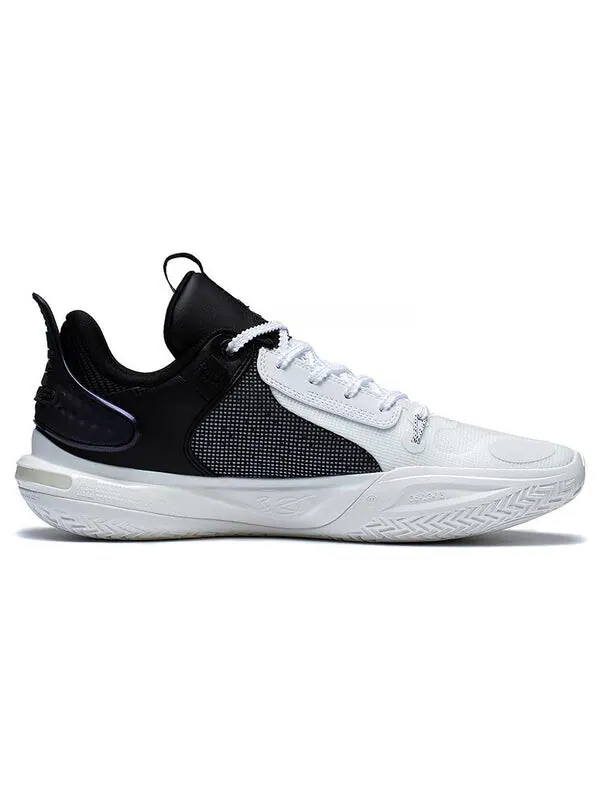 Кроссовки Li-Ning Wade All City 11 'Black White' — изображение 2 из 4, черный/белый