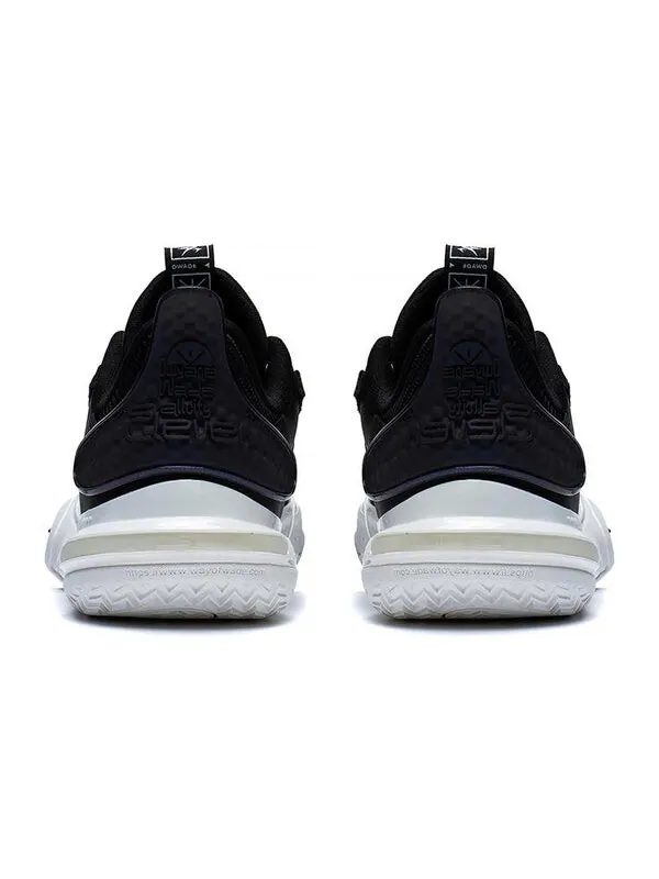 Кроссовки Li-Ning Wade All City 11 'Black White' — изображение 4 из 4, черный/белый