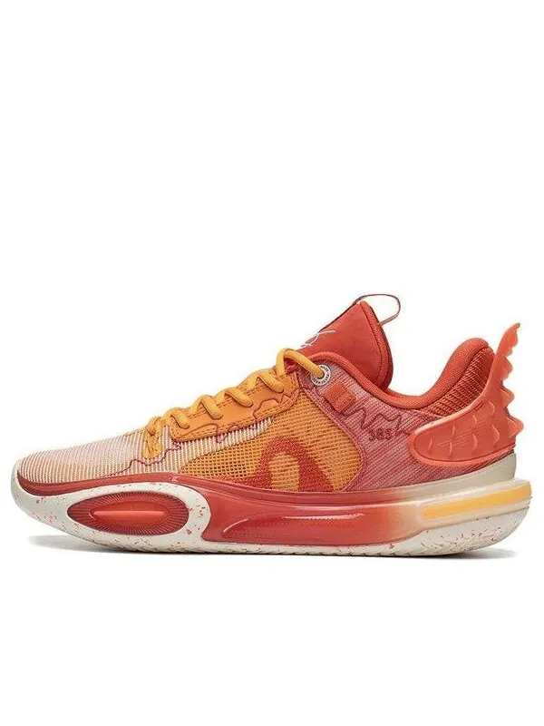 Кроссовки Wade All City 11 Li-Ning — изображение 1 из 4, оранжевый/белый