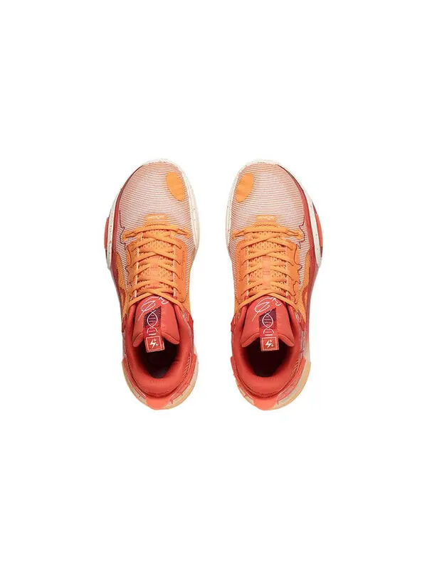 Кроссовки Wade All City 11 Li-Ning — изображение 3 из 4, оранжевый/белый