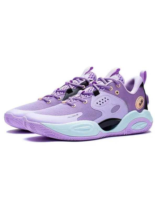 Кроссовки бродят весь день 7 Li-Ning — изображение 4 из 4, фиолетовый/черный
