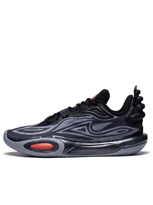 Кроссовки Li-Ning Wade All City 11 V2 'Blood Fire' — изображение 1 из 4, черный