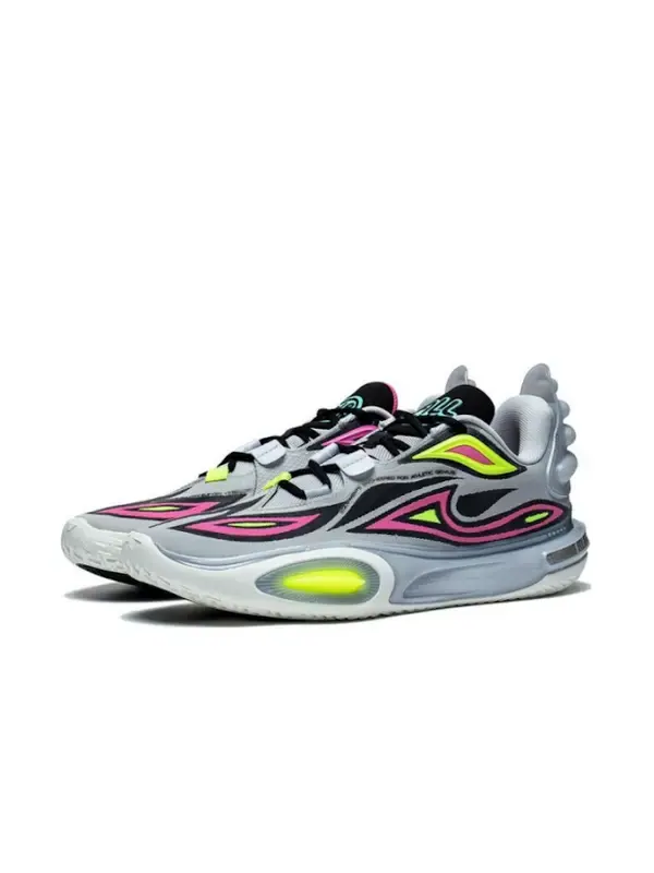 Кроссовки Li-Ning Wade All City 11 V2 'Ashes' — изображение 2 из 4, черный/розовый