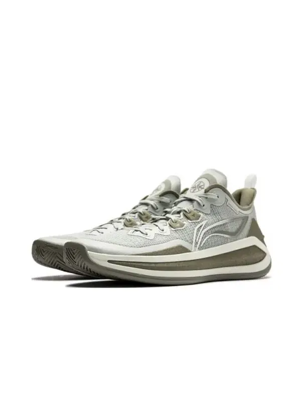 Кроссовки liren 3 v2 Li-Ning — изображение 2 из 4, серый/зеленый