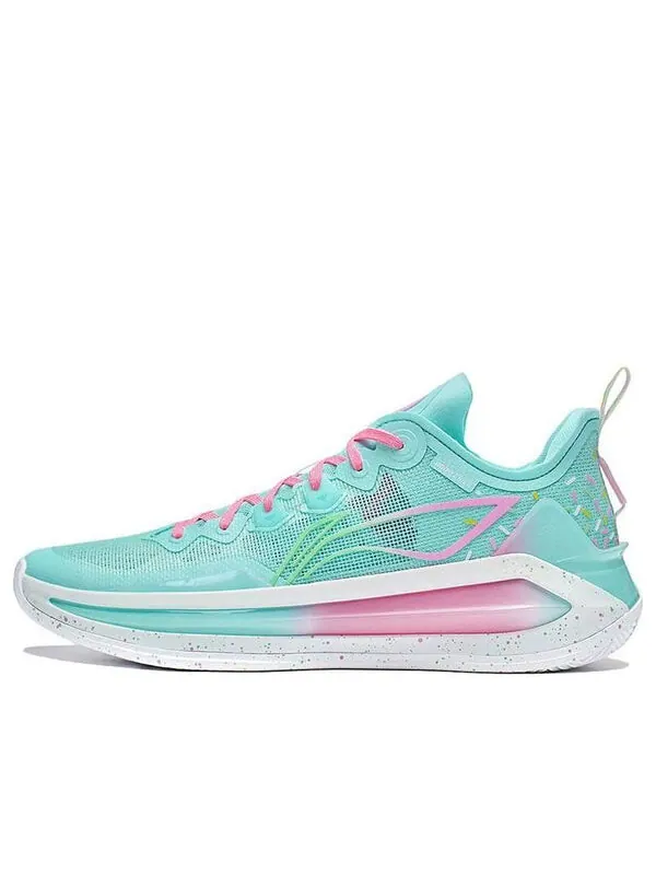 Кроссовки liren 3 v2 низкие Li-Ning — изображение 1 из 4, зеленый/розовый