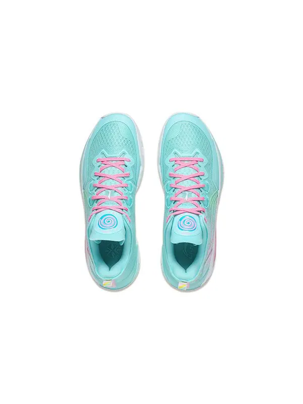 Кроссовки liren 3 v2 низкие Li-Ning — изображение 3 из 4, зеленый/розовый