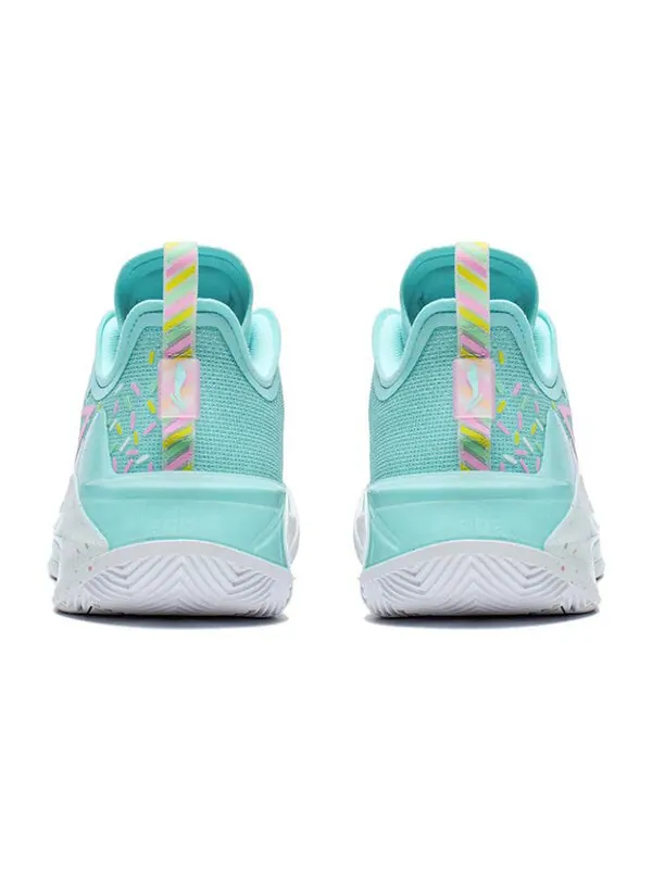 Кроссовки liren 3 v2 низкие Li-Ning — изображение 4 из 4, зеленый/розовый