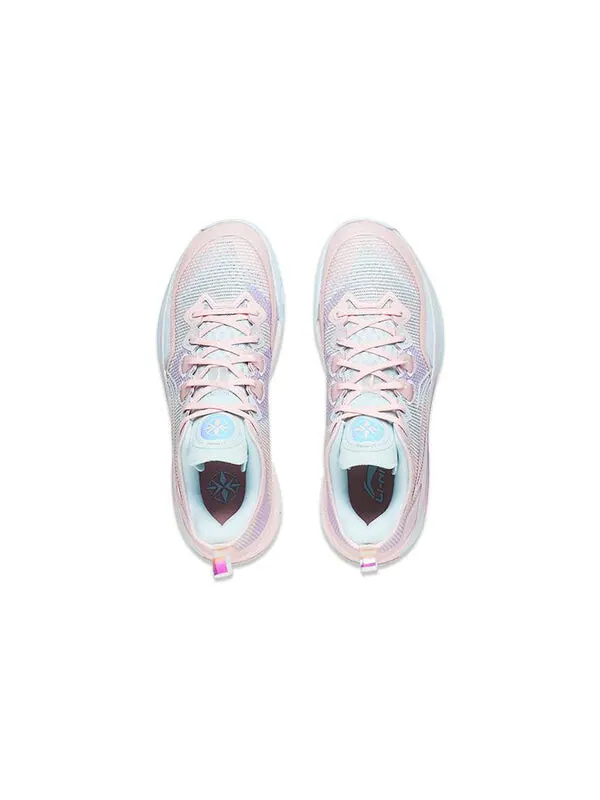 Кроссовки liren 3 v2 низкие Li-Ning — изображение 3 из 4, синий/розовый