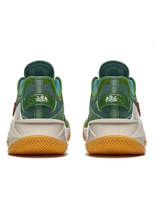Кроссовки liren 3 v2 низкие Li-Ning — изображение 3 из 3, зеленый/бежевый
