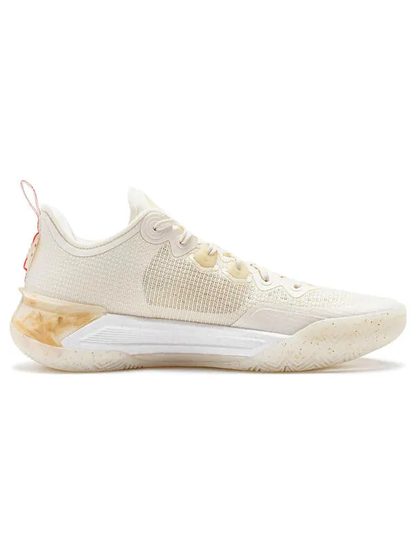 Кроссовки liren 3 v2 низкие Li-Ning — изображение 3 из 4, белый/золотистый