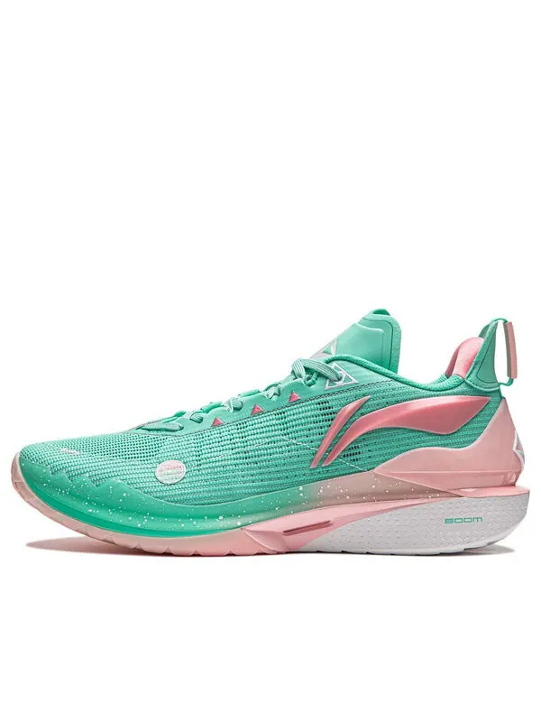 Кроссовки джимми батлер 2 Li-Ning — изображение 1 из 4, зеленый/розовый/белый