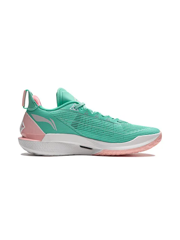Кроссовки джимми батлер 2 Li-Ning — изображение 2 из 4, зеленый/розовый/белый