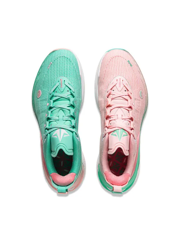 Кроссовки джимми батлер 2 Li-Ning — изображение 4 из 4, зеленый/розовый/белый