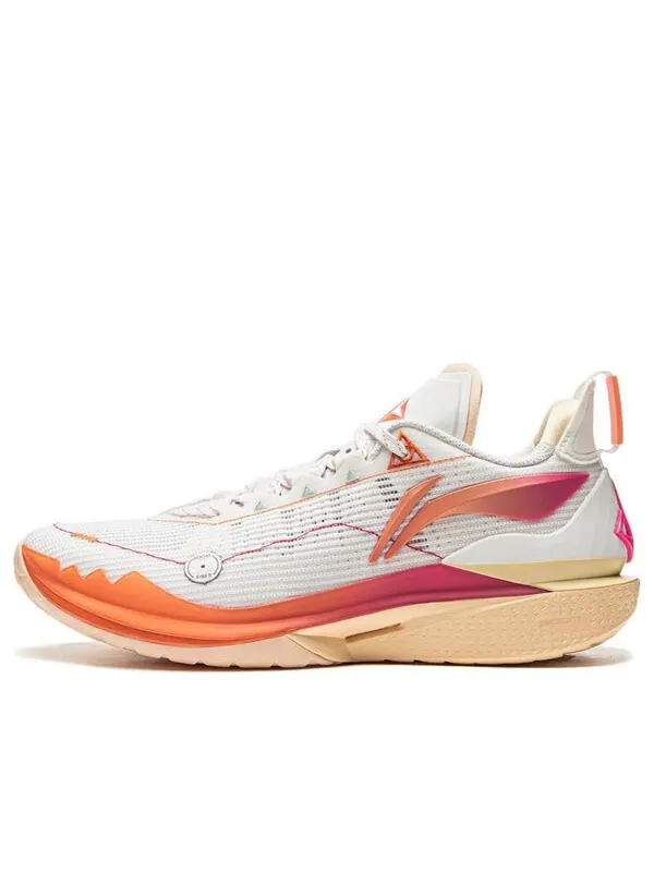 Кроссовки джимми батлер 2 Li-Ning — изображение 1 из 4, белый/оранжевый