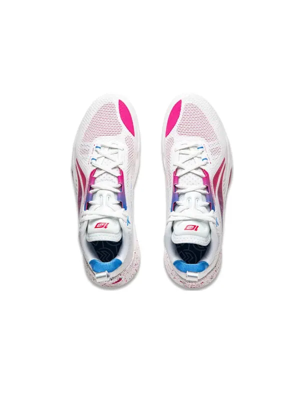 Кроссовки скорость 10 Li-Ning — изображение 4 из 4, белый/синий/розовый