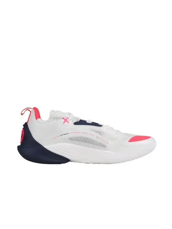 Кроссовки скорость 10 Li-Ning — изображение 2 из 2, белый/желтый/темно-синий