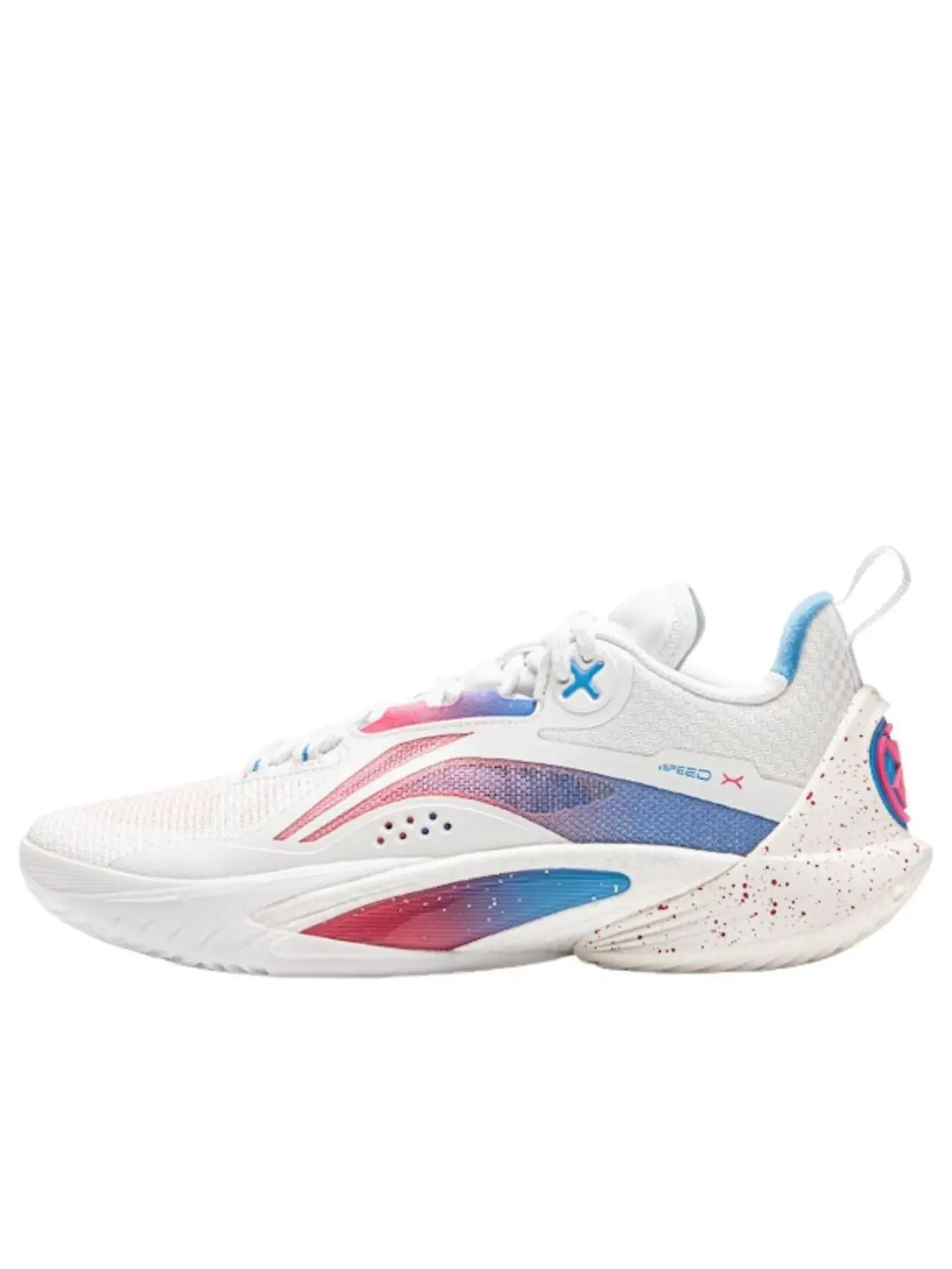 Кроссовки Li-Ning Speed 10 'Белый — изображение 1 из 6, розовый