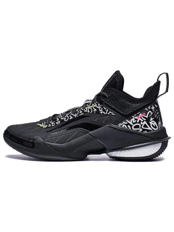 Кроссовки power 10 премиум Li-Ning — изображение 2 из 4, черный/белый