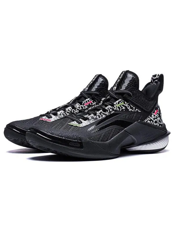 Кроссовки power 10 премиум Li-Ning — изображение 4 из 4, черный/белый