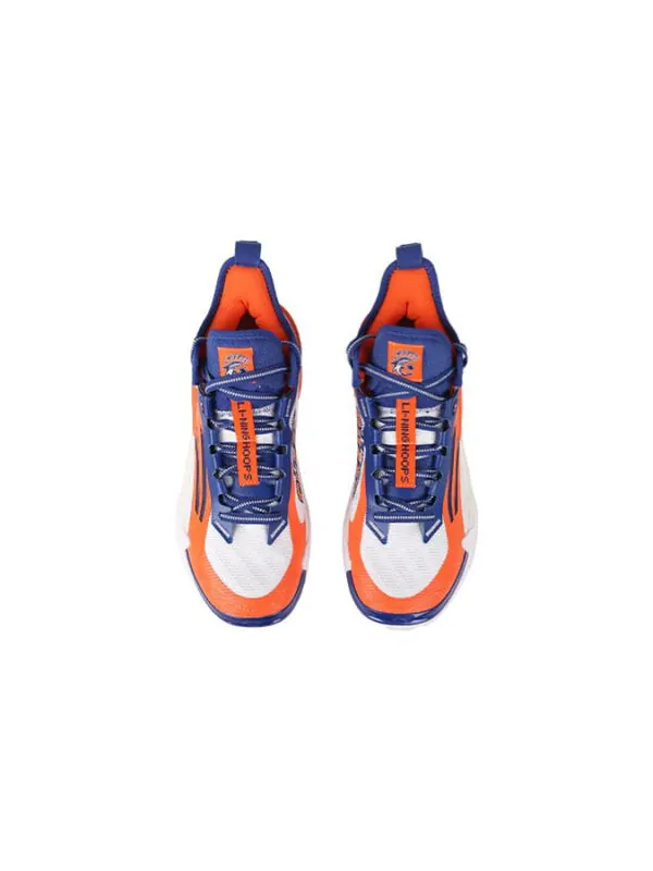 Кроссовки power 10 премиум air attack Li-Ning — изображение 4 из 4, синий/оранжевый/белый