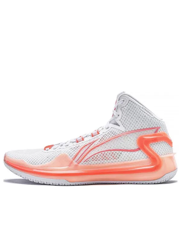 Кроссовки liren 4 высокие Li-Ning — изображение 1 из 4, белый/оранжевый