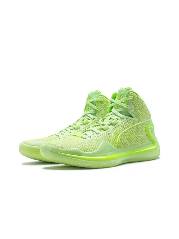 Кроссовки liren 4 высокие Li-Ning — изображение 3 из 4, зеленый