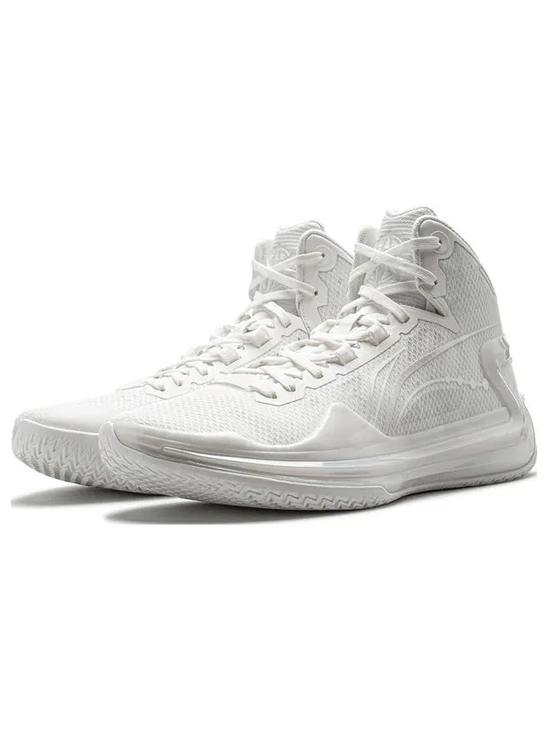Кроссовки liren 4 высокие Li-Ning — изображение 3 из 4, серый/белый/бежевый