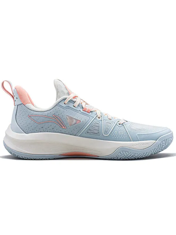 Кроссовки легкие скорость 1.5 низкие Li-Ning — изображение 2 из 4, синий/розовый