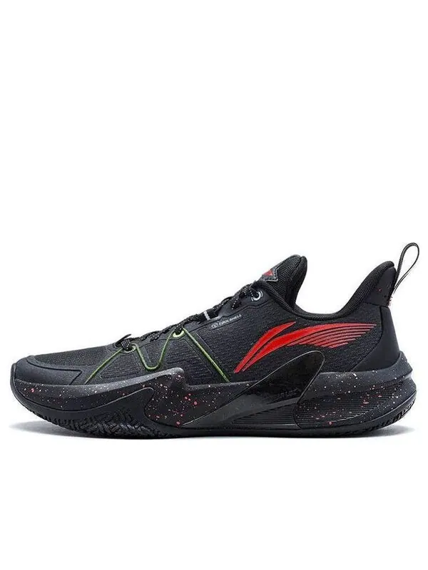 Кроссовки легкие скорость 1.5 низкие Li-Ning — изображение 1 из 4, черный/красный
