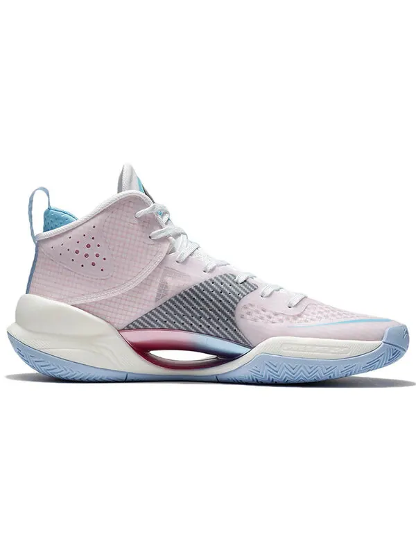 Кроссовки суперлегкие средние Li-Ning — изображение 2 из 4, розовый/синий