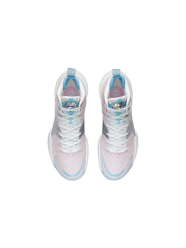Кроссовки суперлегкие средние Li-Ning — изображение 4 из 4, розовый/синий