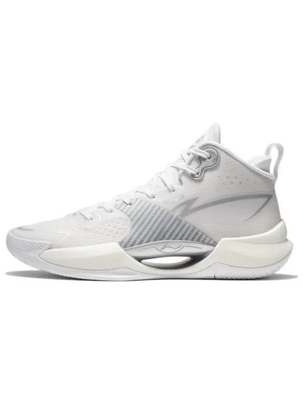 Кроссовки суперлегкие 2023 Li-Ning — изображение 2 из 4, белый/серый