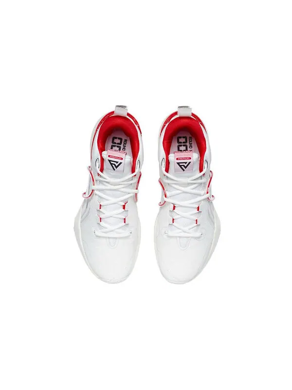 Кроссовки speed 8 премиум Li-Ning — изображение 3 из 4, белый/красный