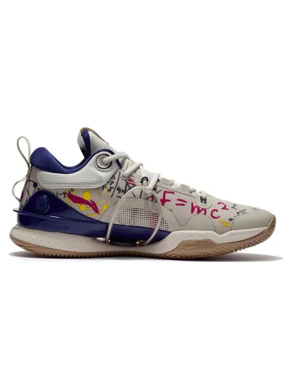 Кроссовки speed 8 премиум Li-Ning — изображение 2 из 4, бежевый/темно-синий