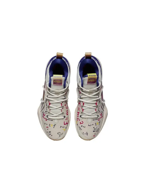 Кроссовки speed 8 премиум Li-Ning — изображение 4 из 4, бежевый/темно-синий