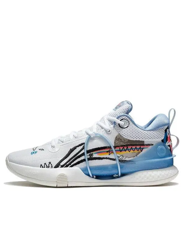 Кроссовки speed 8 премиум Li-Ning — изображение 1 из 4, белый/синий