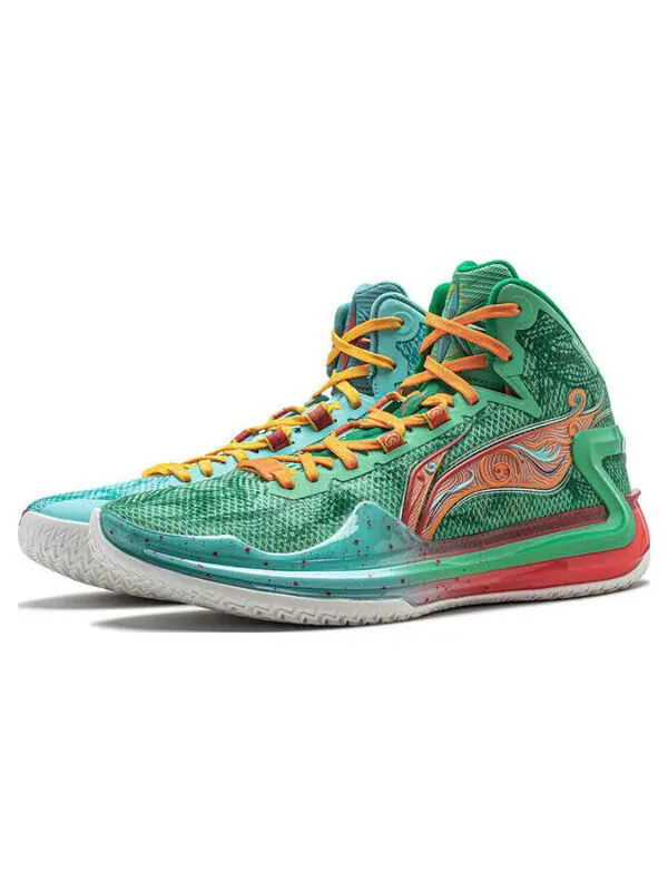 Кроссовки лирен 4 Li-Ning — изображение 3 из 4, зеленый