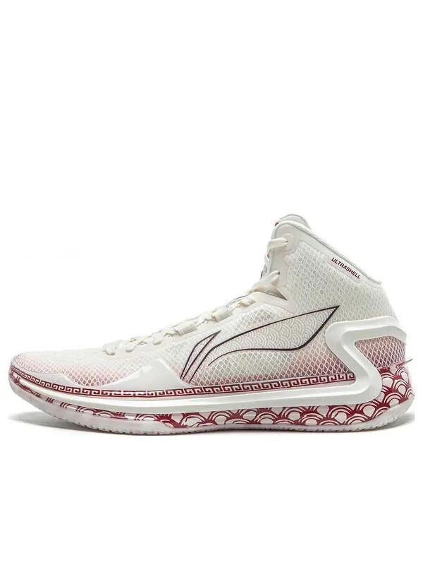 Кроссовки лирен 4 Li-Ning — изображение 1 из 4, белый/красный
