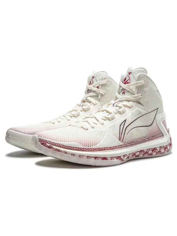 Кроссовки лирен 4 Li-Ning — изображение 4 из 4, белый/красный