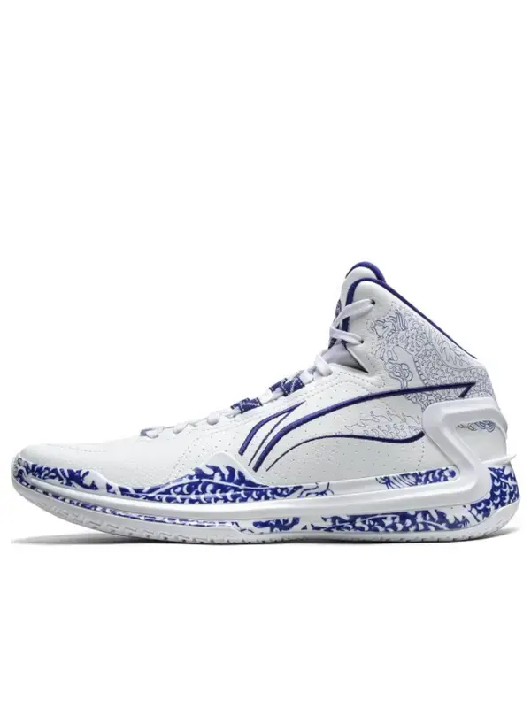 Кроссовки лирен 4 Li-Ning — изображение 1 из 4, белый/синий