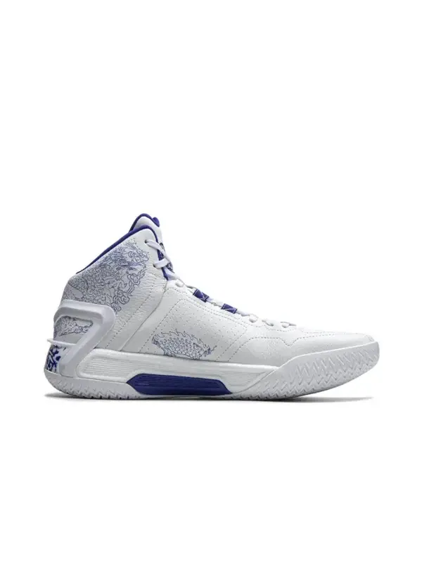 Кроссовки лирен 4 Li-Ning — изображение 2 из 4, белый/синий
