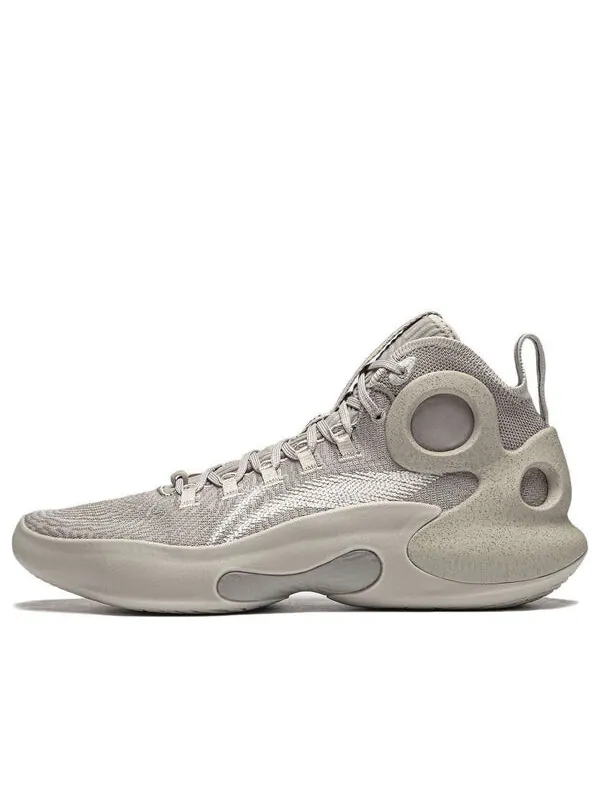 Кроссовки yushuai ultra mid Li-Ning — изображение 1 из 4, серый/белый