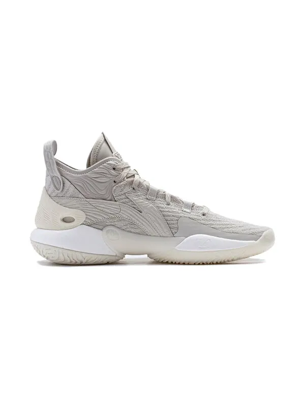 Кроссовки yushuai 18 высокие Li-Ning — изображение 2 из 4, серый/белый