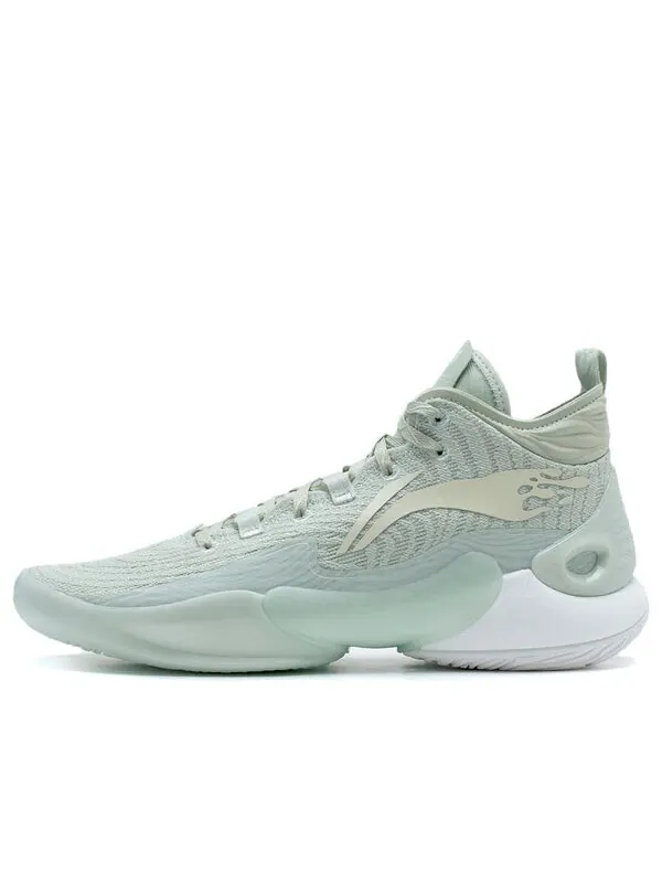 Кроссовки yushuai 18 высокие Li-Ning — изображение 1 из 4, светлый зеленый/белый
