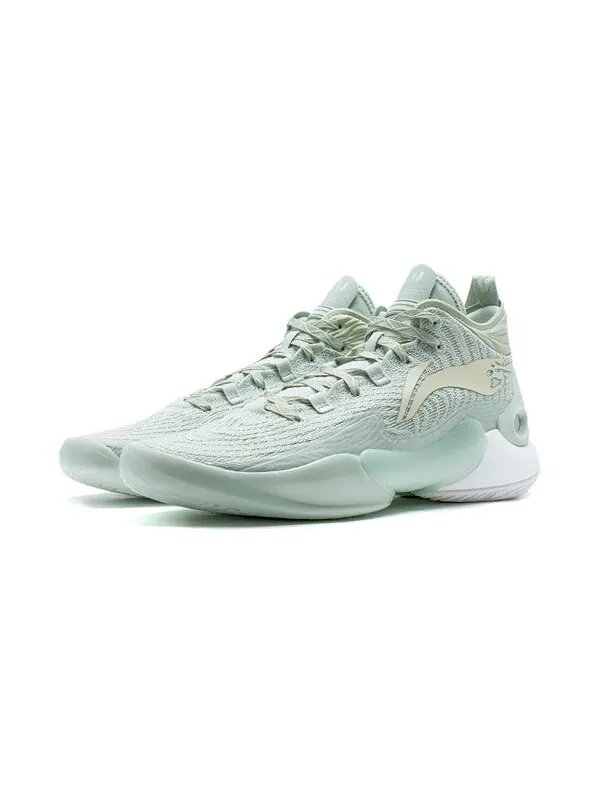 Кроссовки yushuai 18 высокие Li-Ning — изображение 3 из 4, светлый зеленый/белый