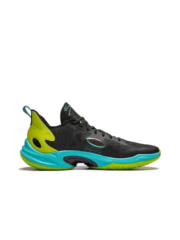 Кроссовки суперлегкие 2024 Li-Ning — изображение 2 из 4, черный/зеленый/зеленый