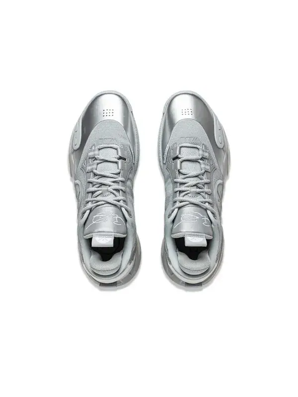 Кроссовки Wade All City 12 Li-Ning — изображение 4 из 4, серебристый/серый