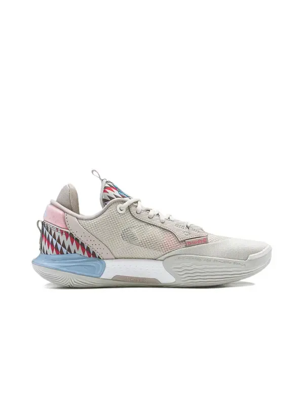 Кроссовки Li-Ning Wade All City 12 'Origin' — изображение 3 из 4, бежевый/красный/синий